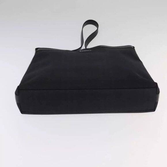 BURBERRY Nova Check Shoulder Bag PVC Black - Picture 5 of 16